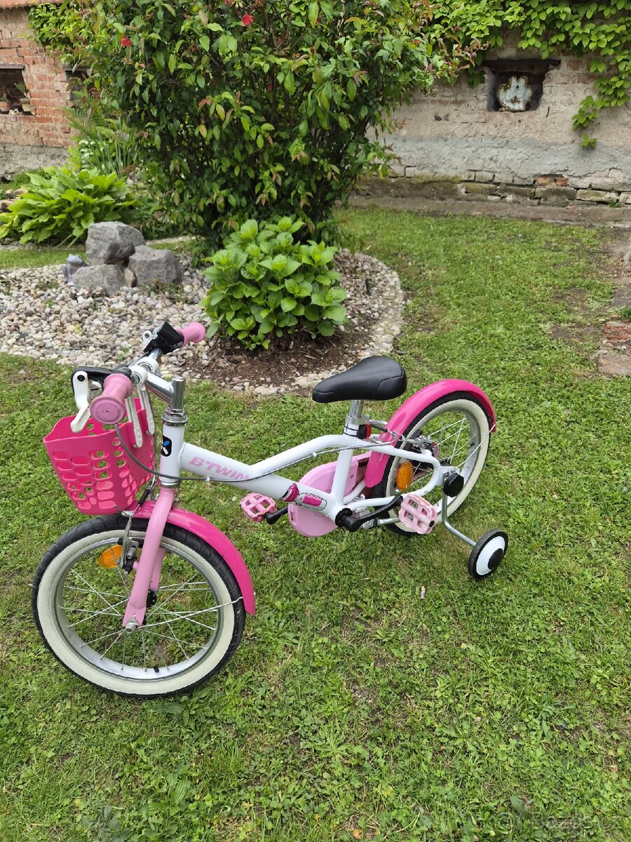 Dětské kolo BTWIN 16" + postranní kolečka - 3