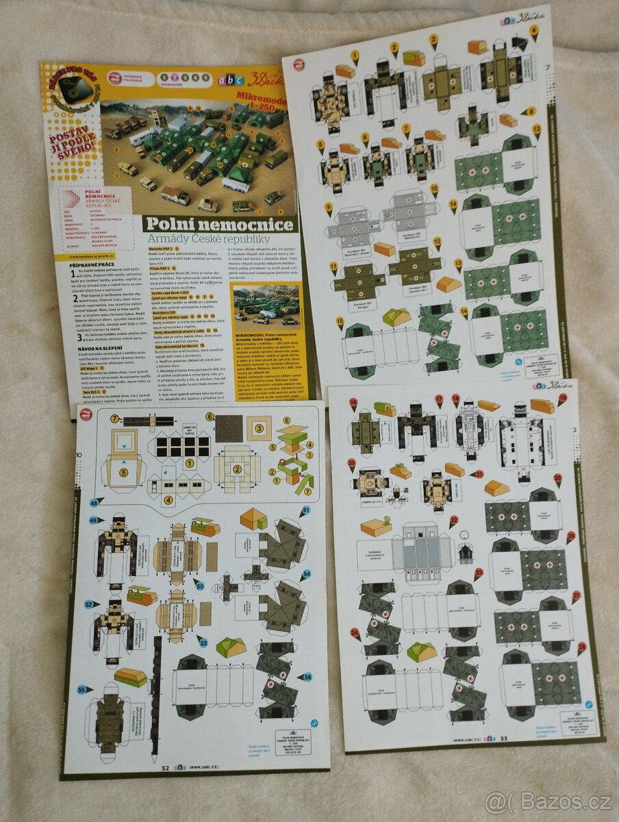 modely z časopisu ABC + plakáty - 3