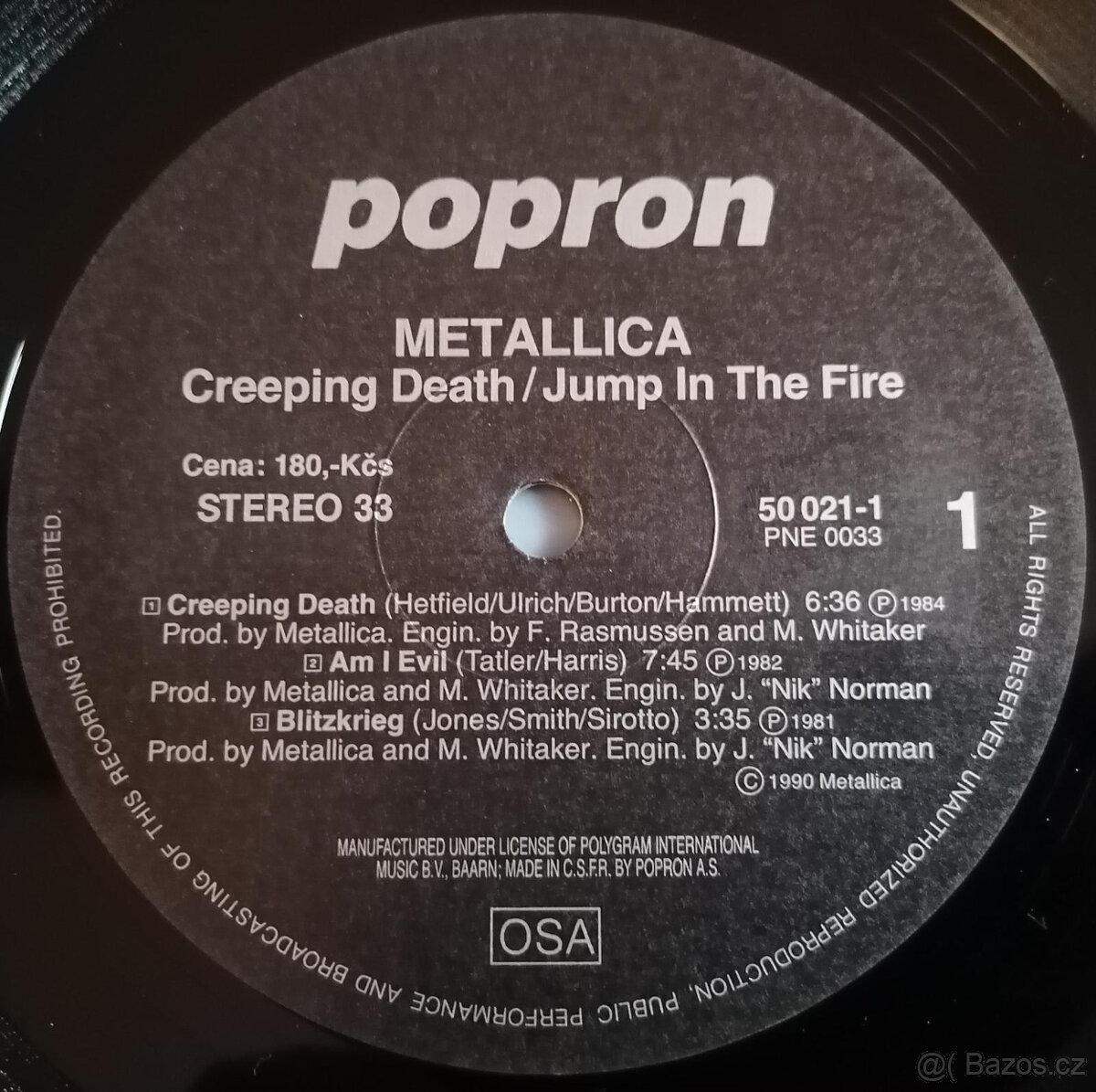 Metallica Creeping Death Jump In The Fire - 3