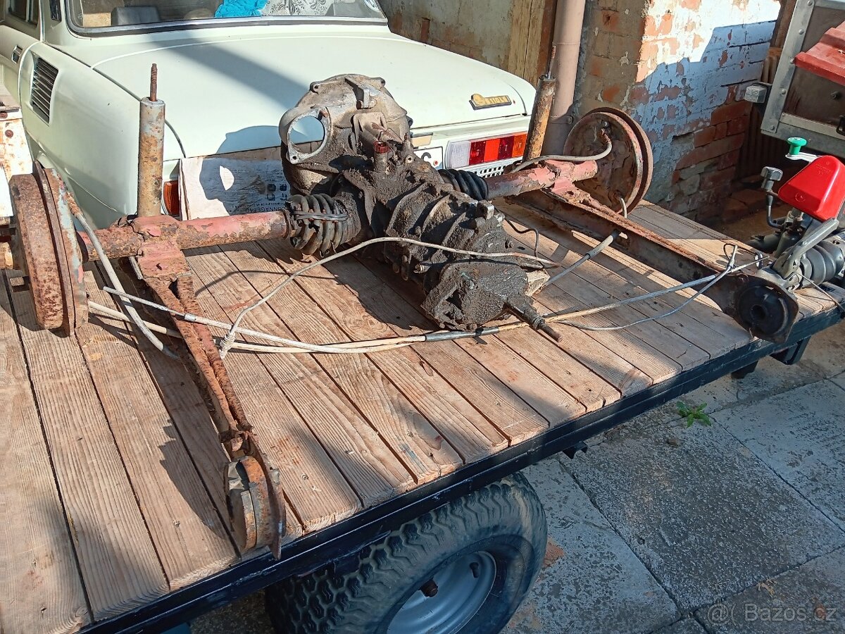 škoda 1000 100 105 110 náprava převodovka - 3