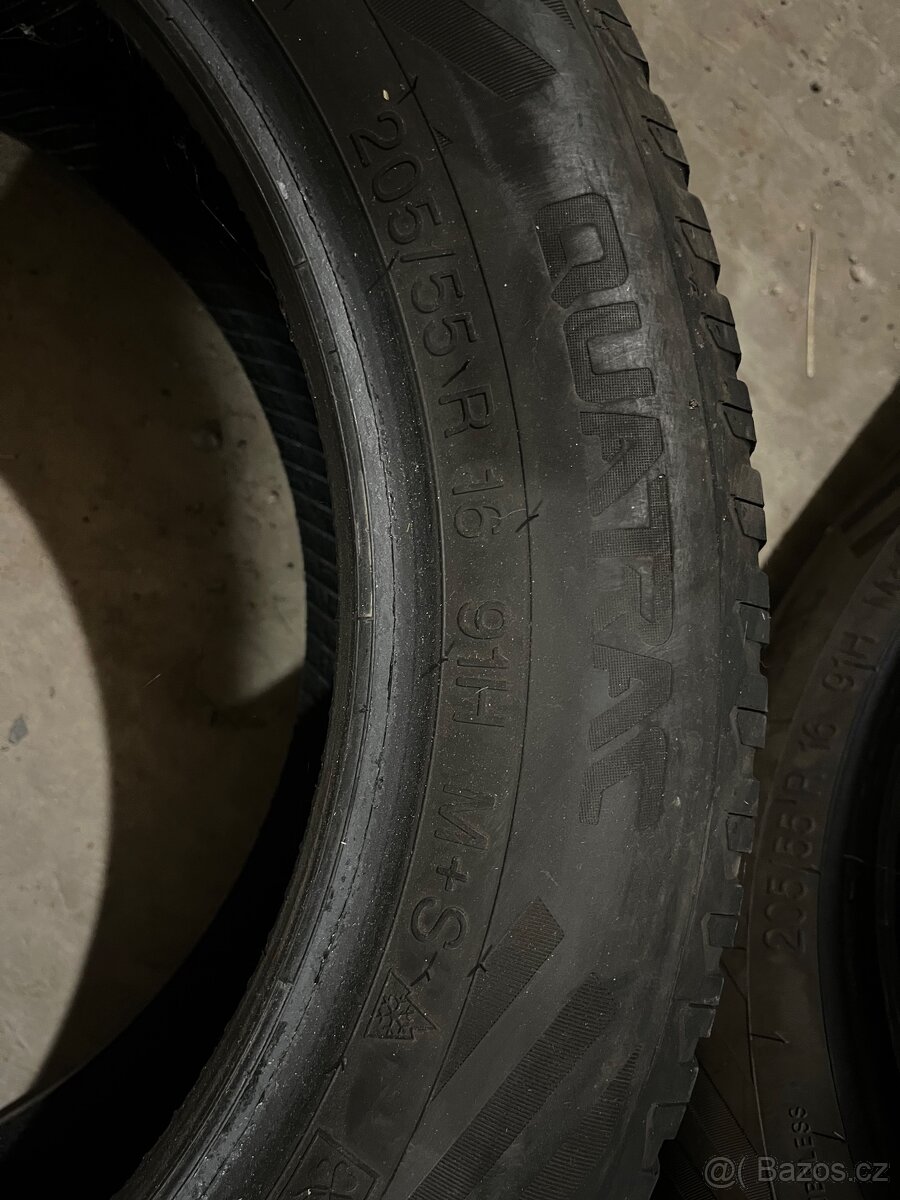 Zimní gumy Vredestein 205/55 R16 - 3