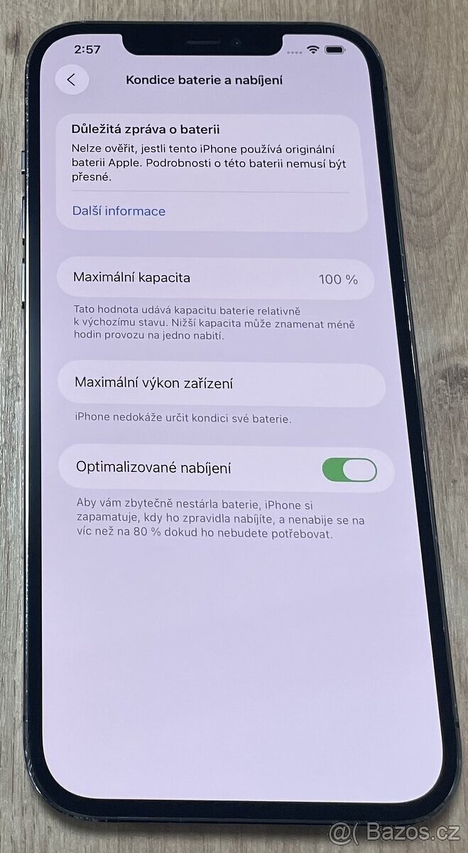 Apple iPhone 12 Pro Max 128 GB grafitový - 3