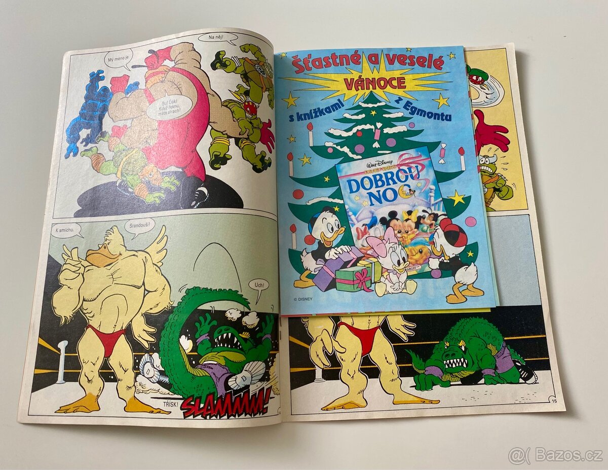 Staré komiksy Želvy Ninja 9,10 - 1992 - 3