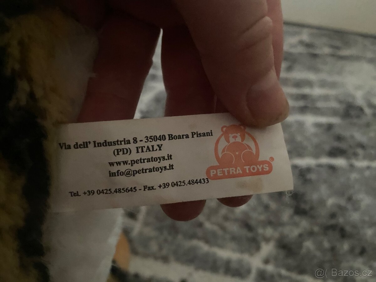 Sympatický plyšový tygr XL - výška 50 cm - 3