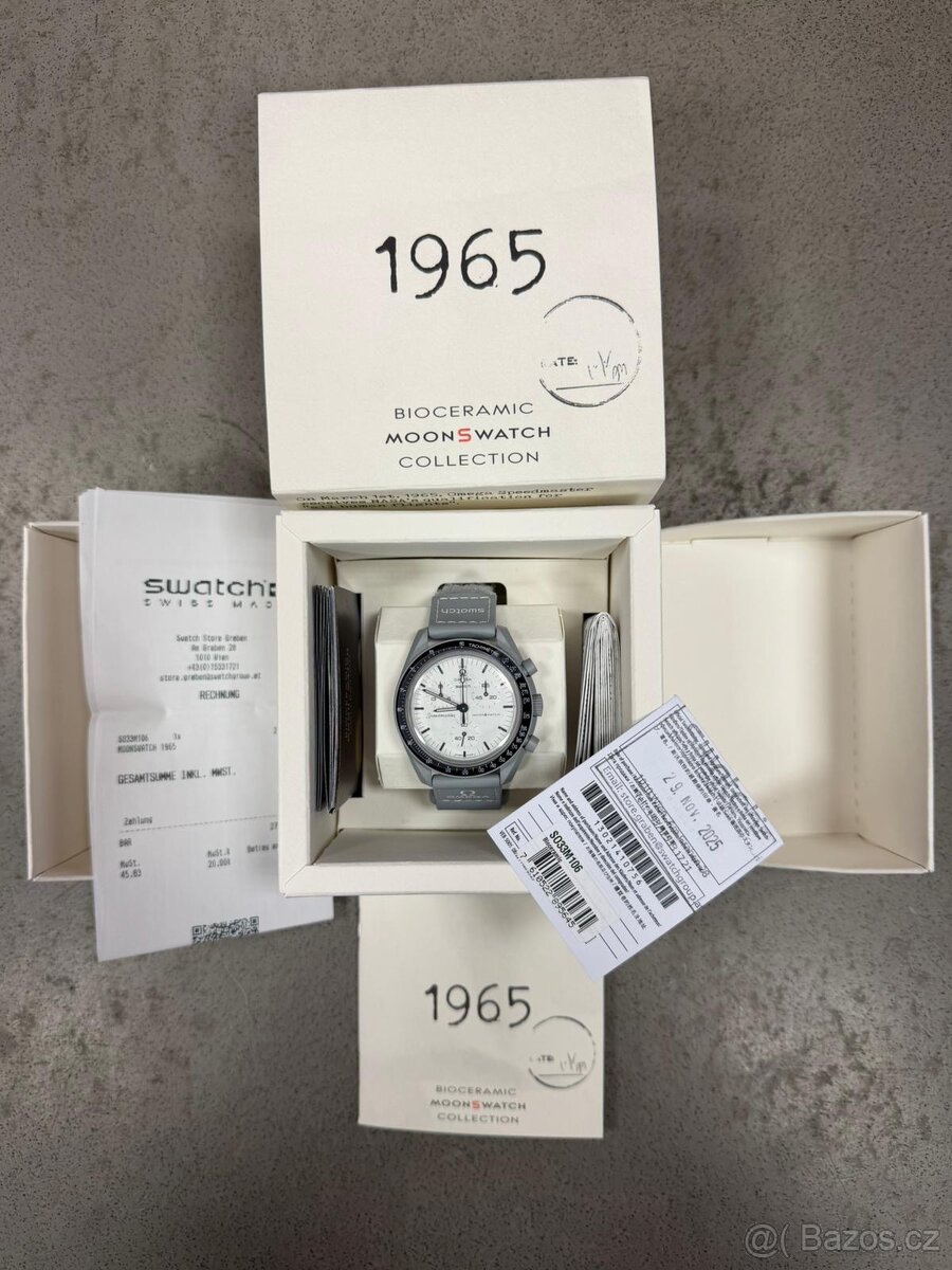 Swatch x Omega Bioceramic Moonswatch 1965 - 3