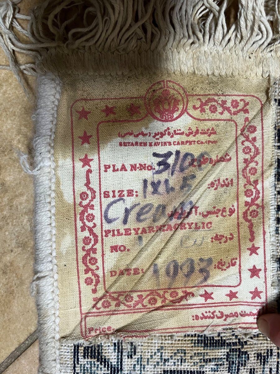 Prodám perský koberec 100x147cm - 3