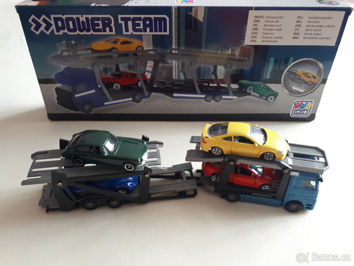 Autopřepravník + 4 autíčka - 3