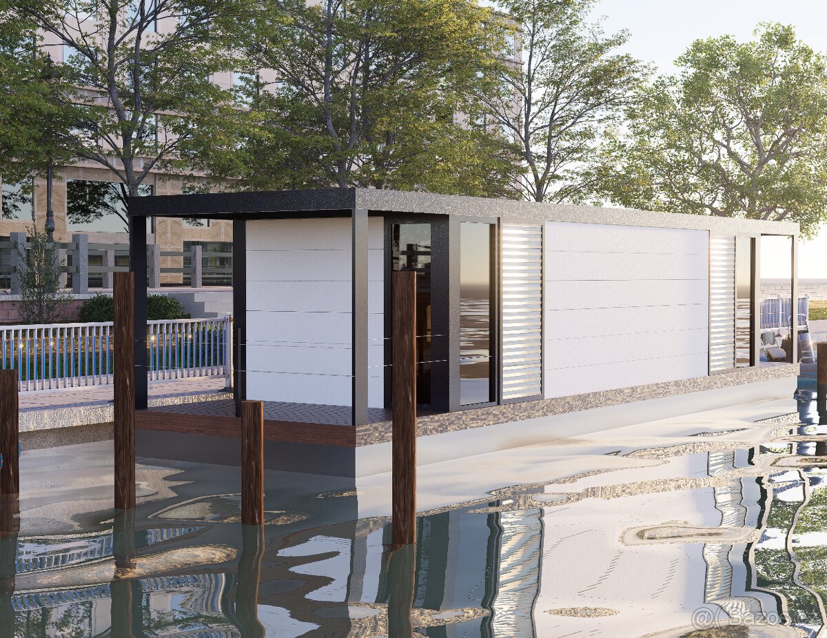 Prodam Hausbot 12,1x3m NOVY - 3