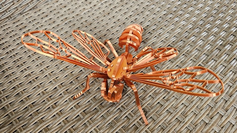 3D puzzle - moucha - 3