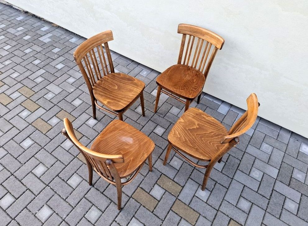 Celodřevěné židle TON 4ks - 3