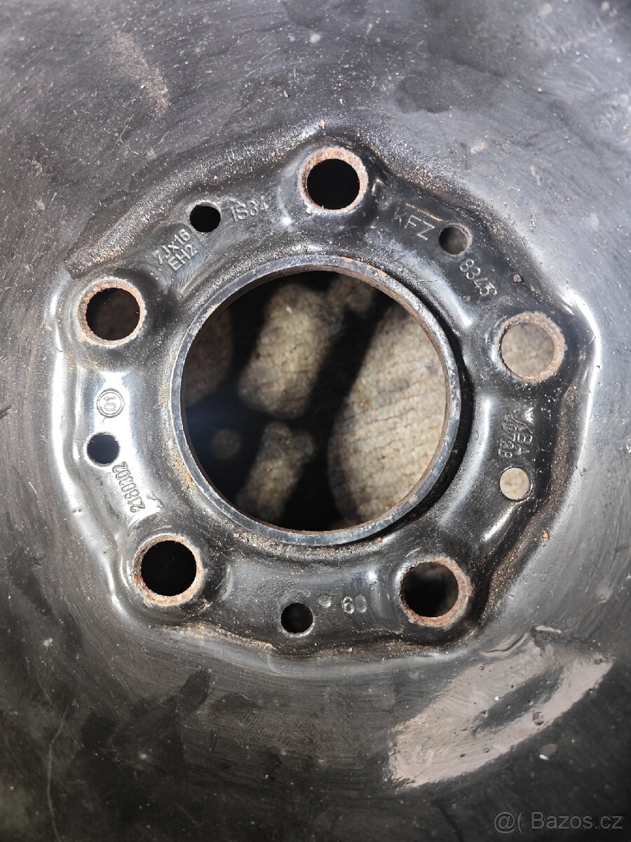 Plechové ráfky 5x114 R16 (2ks) - 3