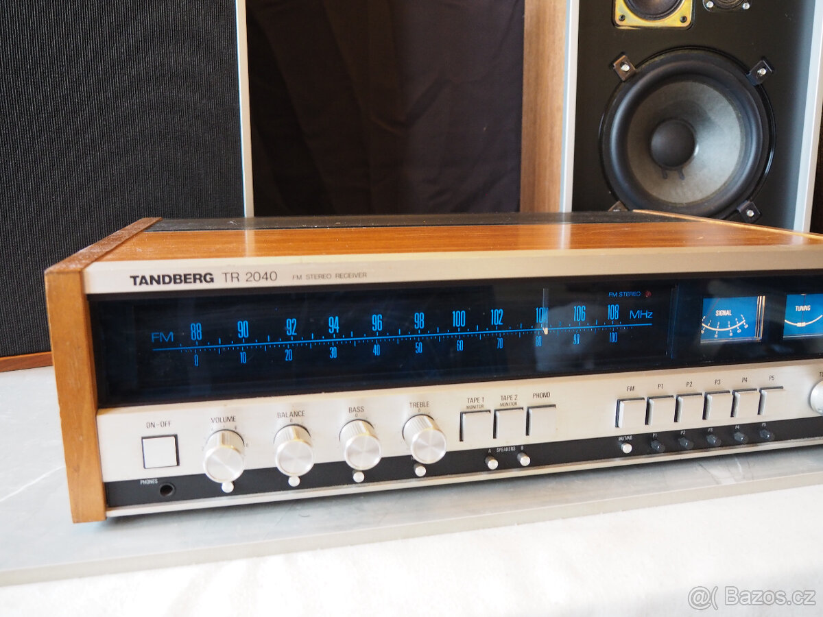 Reciever Tandberg TR 2040 + 2x Tandberg TL 2520 - 3