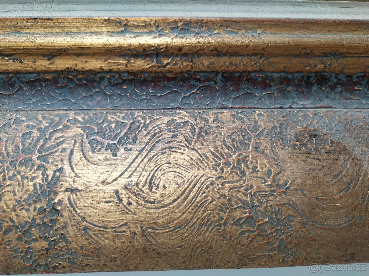 Velký starožitný obraz - 3