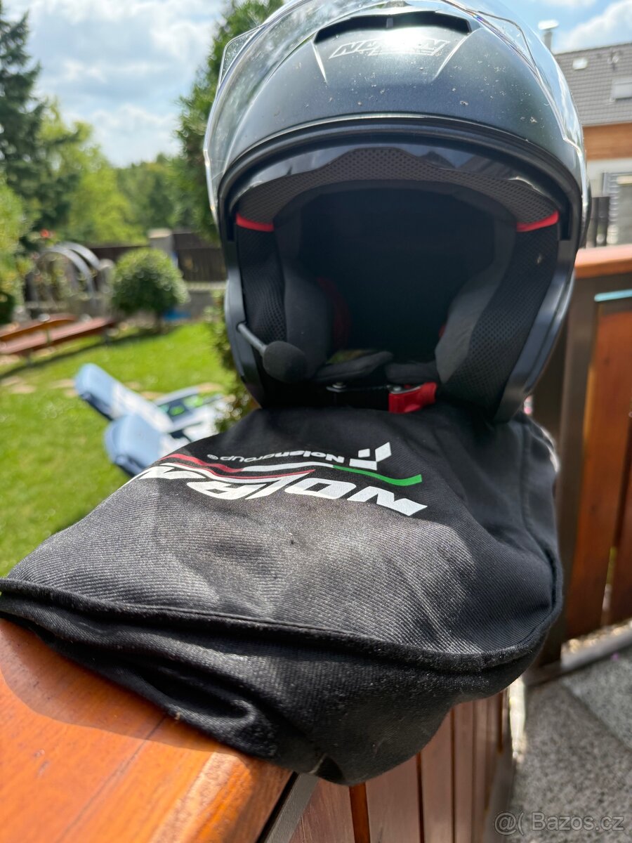 Prodám helmu na moto NOLAN + rukavice na moto - 3