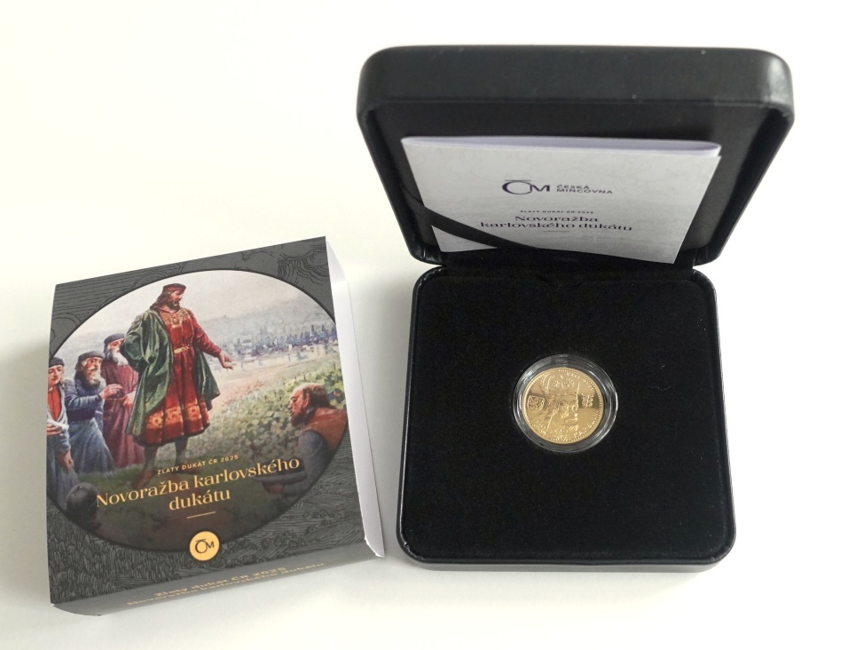 Zlatý dukát Karel VI - 3