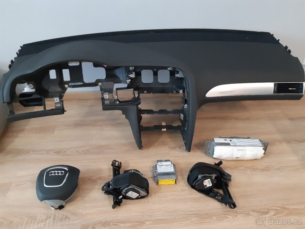 Audi a6 c6 4f palubní deska airbag - 3
