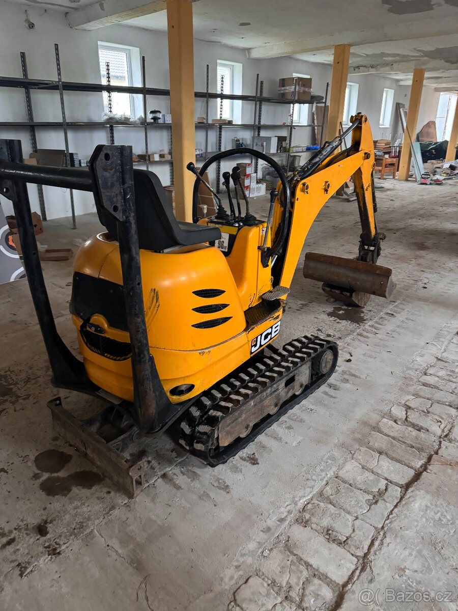 Minibagr JCB 8010 2x lzice precepovany - 3