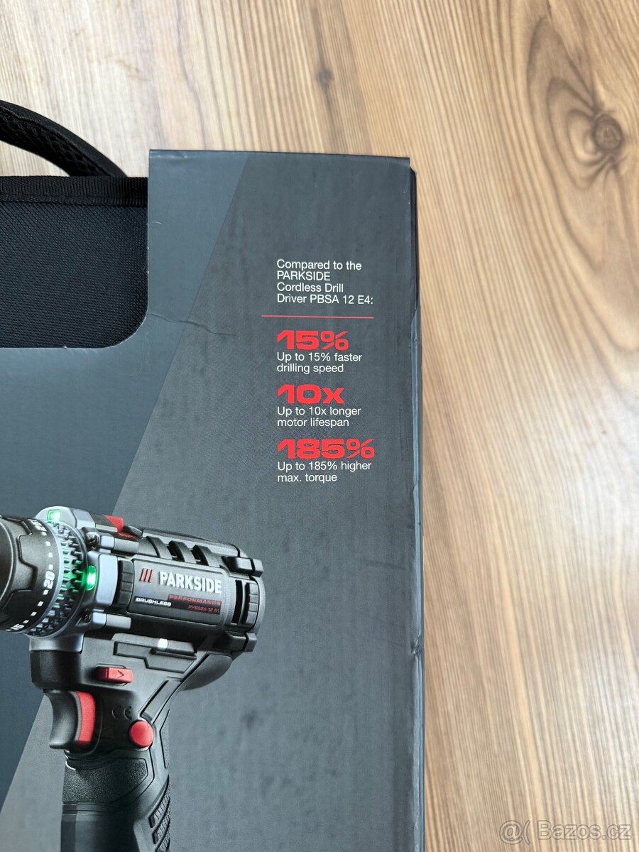 PARKSIDE PERFORMANCE Sada s aku vrtacím šroubovákem PPBSSA 1 - 3