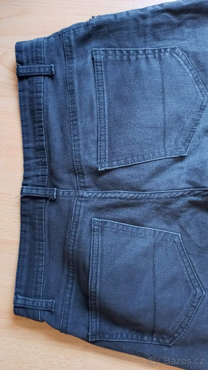 Černé rifle zn. Denim Co. , vel 36 - 3