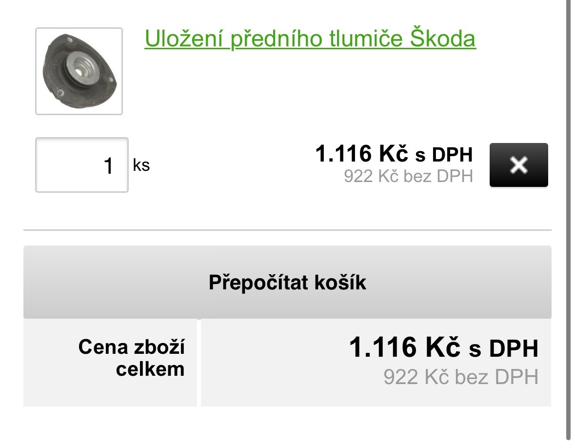Horní uložení - 3