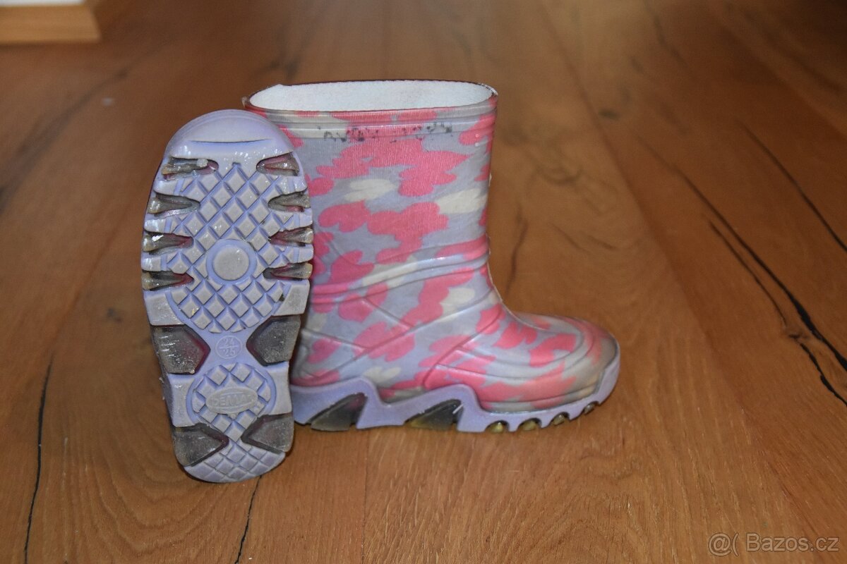 Dětské dívčí holinky v.24/25 - 3
