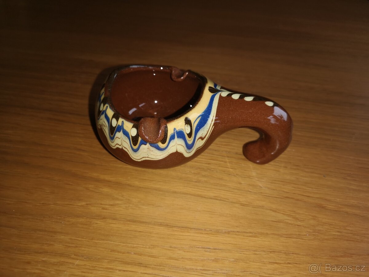 Keramický popelník - fajfka - 3