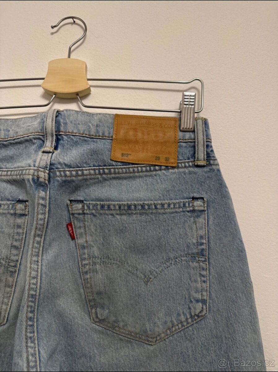 Světle modré džíny Levi’s - 3