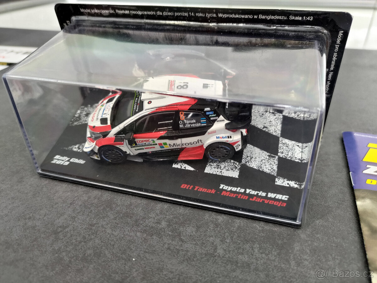 1:43 Toyota Yaris WRC Tänak Chile 2019 - DeAgostini - 3
