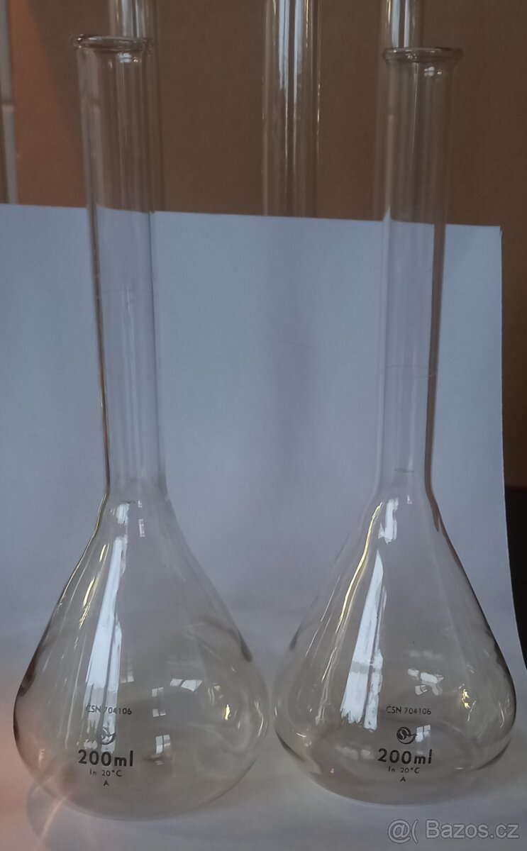 Odměrná baňka bez uzávěru - 3