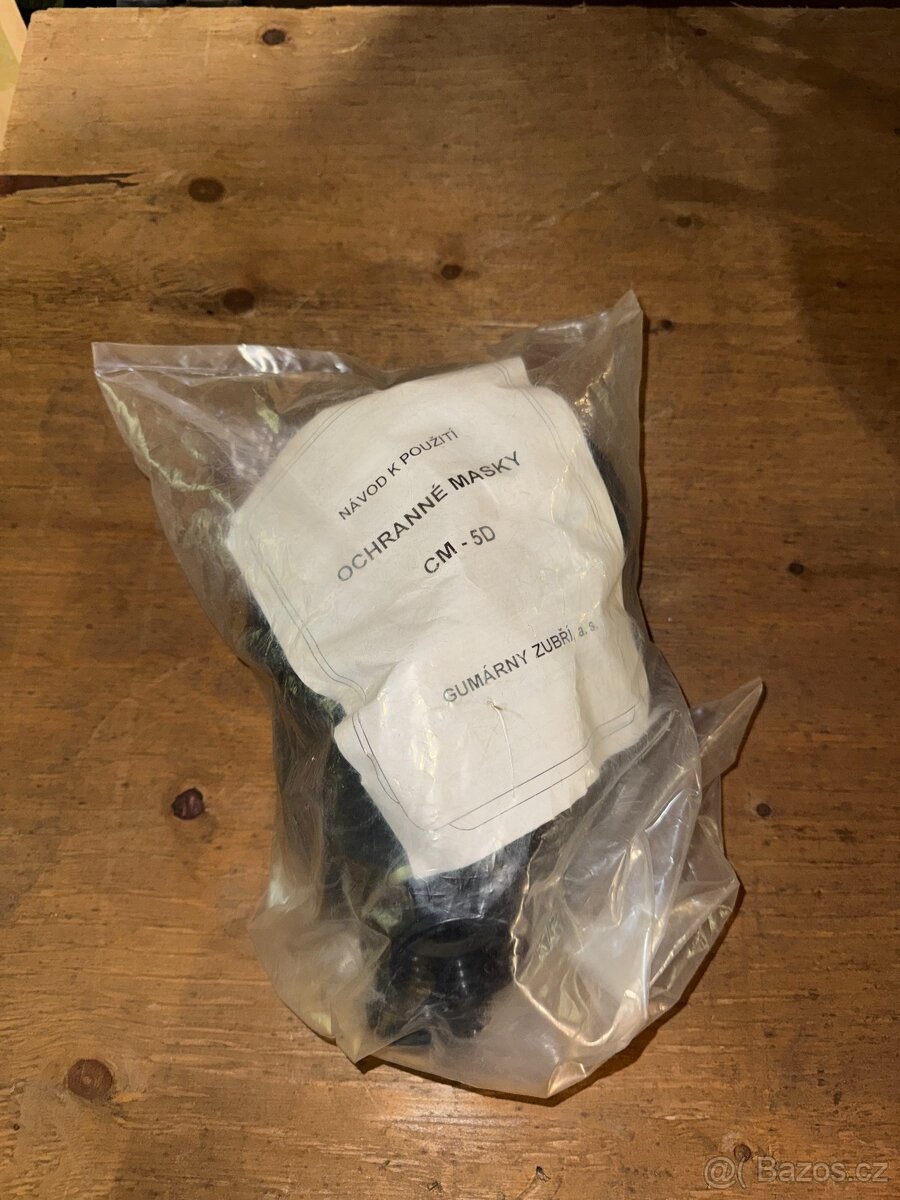 Plynová maska CM-5 - 3