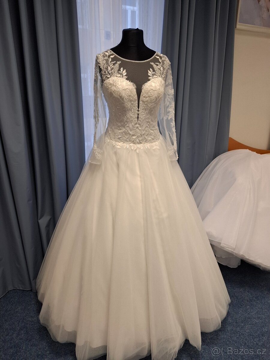 Svatebni saty velikost 44 - 3