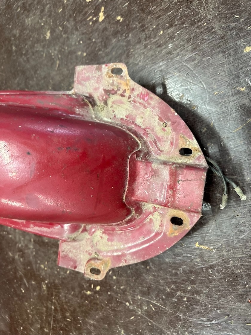 Predám zadní blatník JAWA 250 350 zachovalý - 3