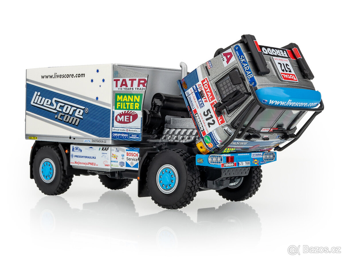 1:43 Tatra 815 Dakar 2009, Tomáš Tomeček, s autogramem - 3