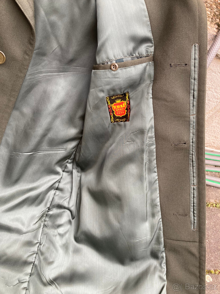 Uniforma, společenský stejnokroj SNB plášť 700 kč - 3