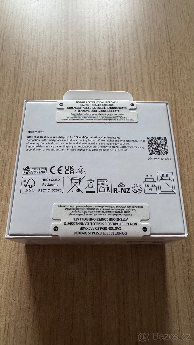 Samsung Galaxy Buds 3 Bílá Nová-nerozbalena - 3