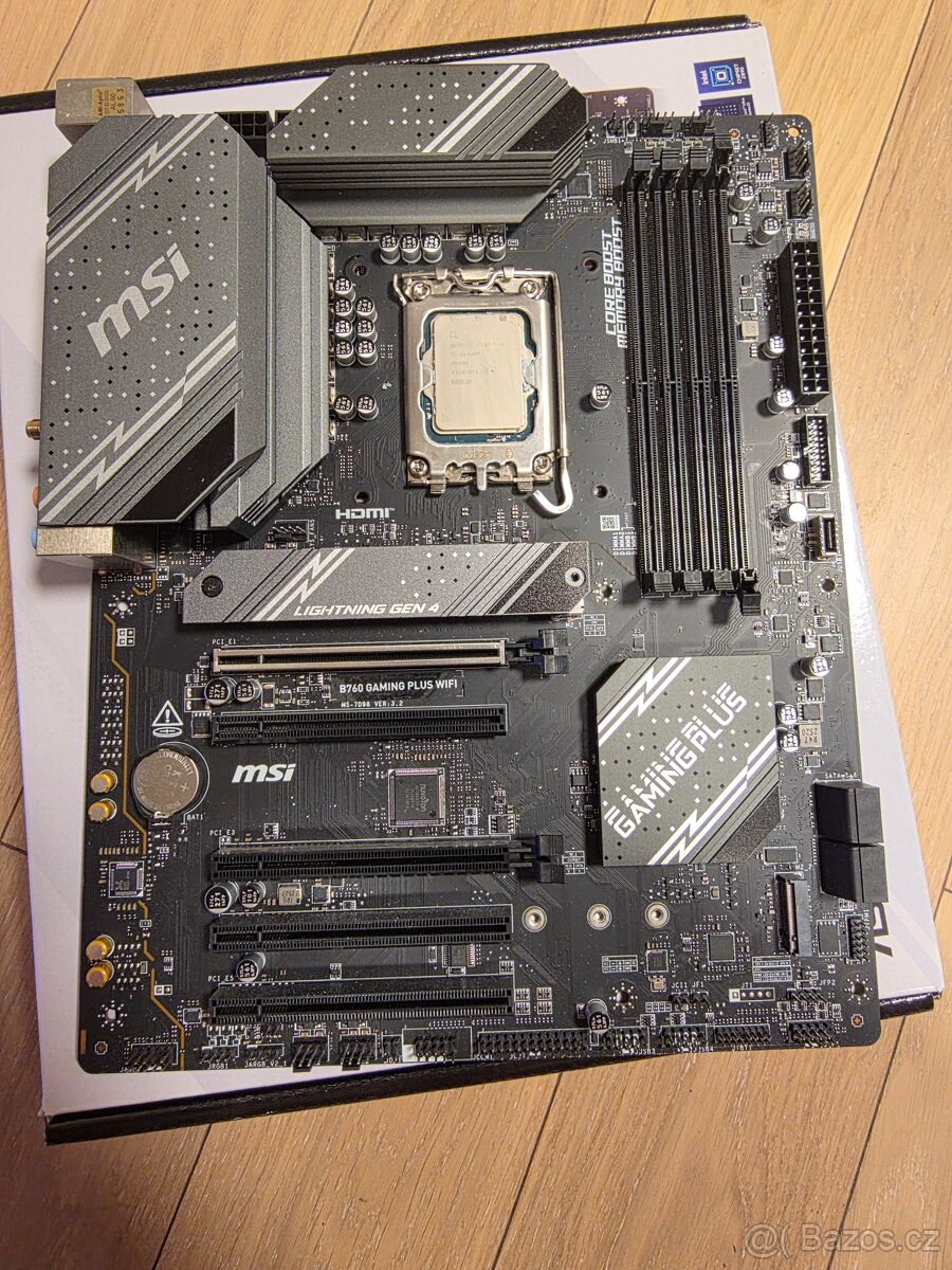 Msi b760 plus gaming wifi+i5 14400f - 3