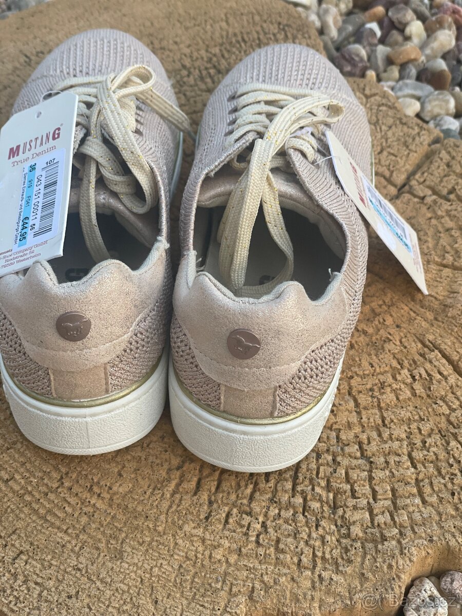 Tenisky zn. Mustang nové s cedulkou - 3