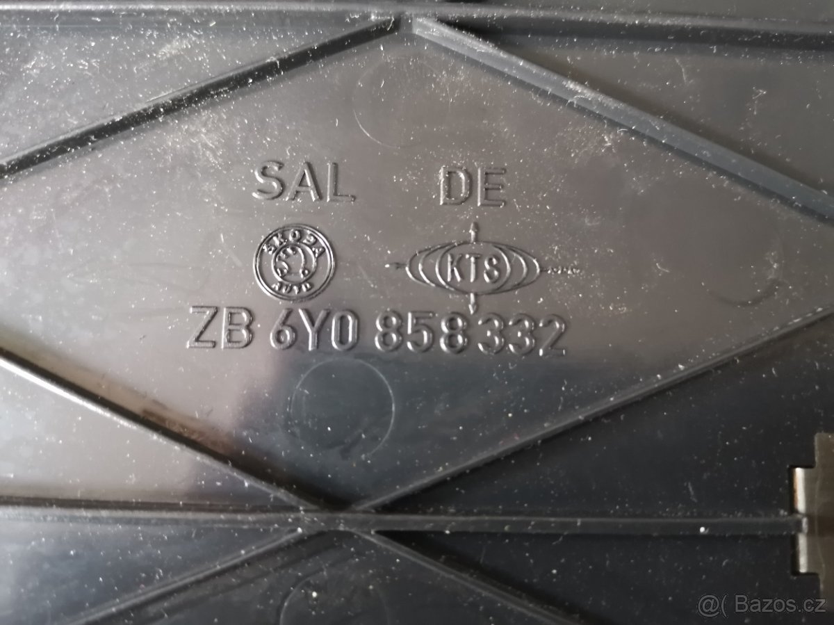 Přihrádka odkládací 6Y0858332,6y0858332 Škoda - 3