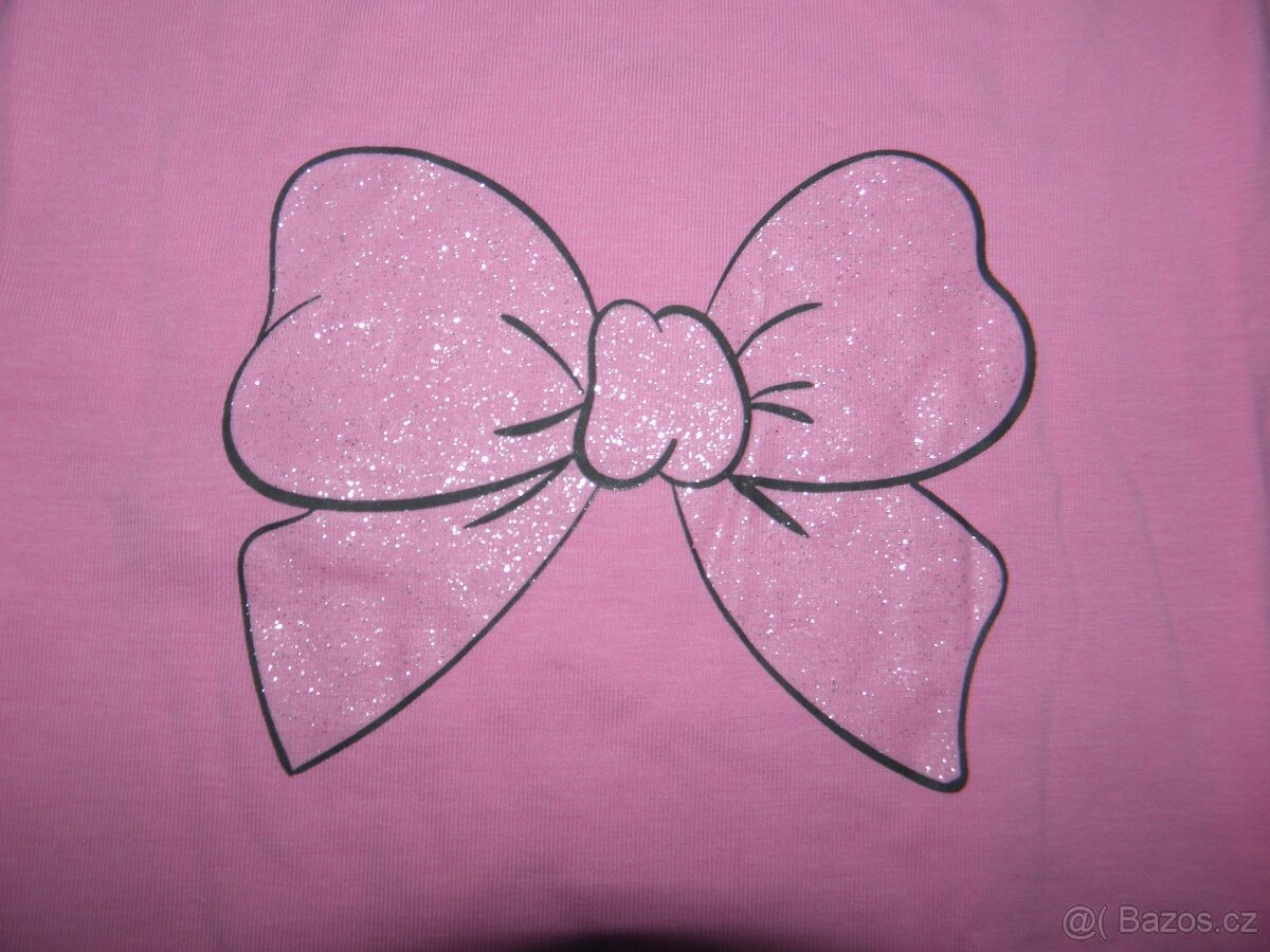 Nová dívčí trička zn. H&M vel.98/104 - 3