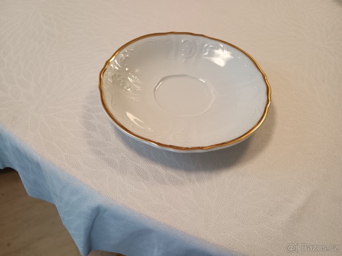 podšálky bernadotte slonová kost - 3