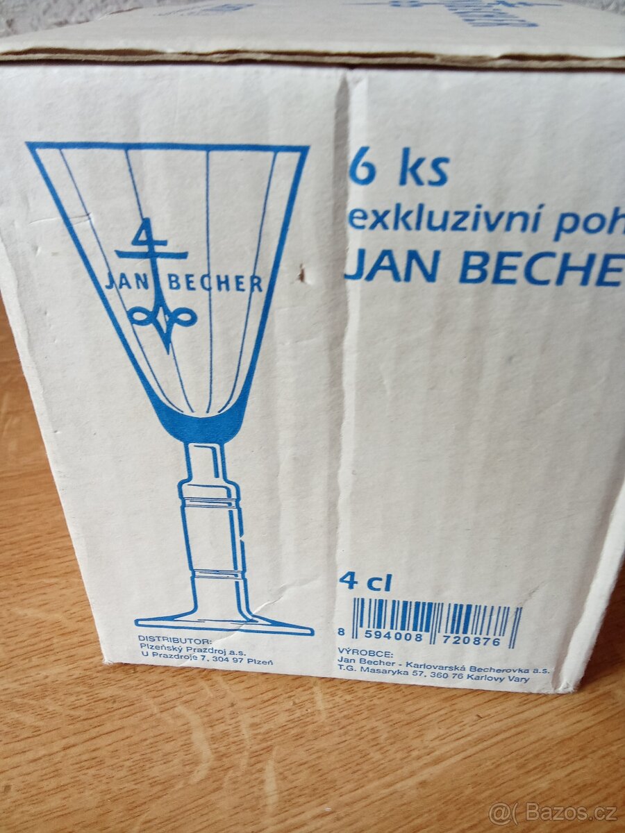 Skleničky Jan Becher - 3