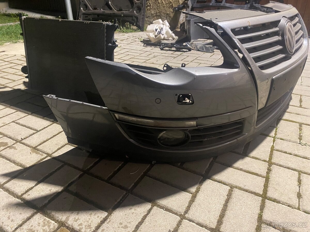 Přední nárazník vw passat b6 - 3