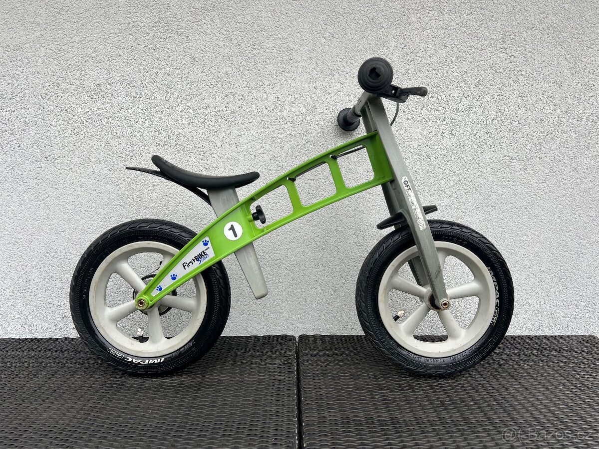 First bike SERVIS zelený TOP - 3