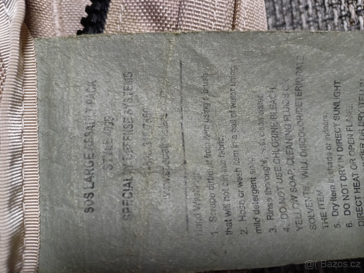 Us Army batoh assault pack 3 desert sleva - 3