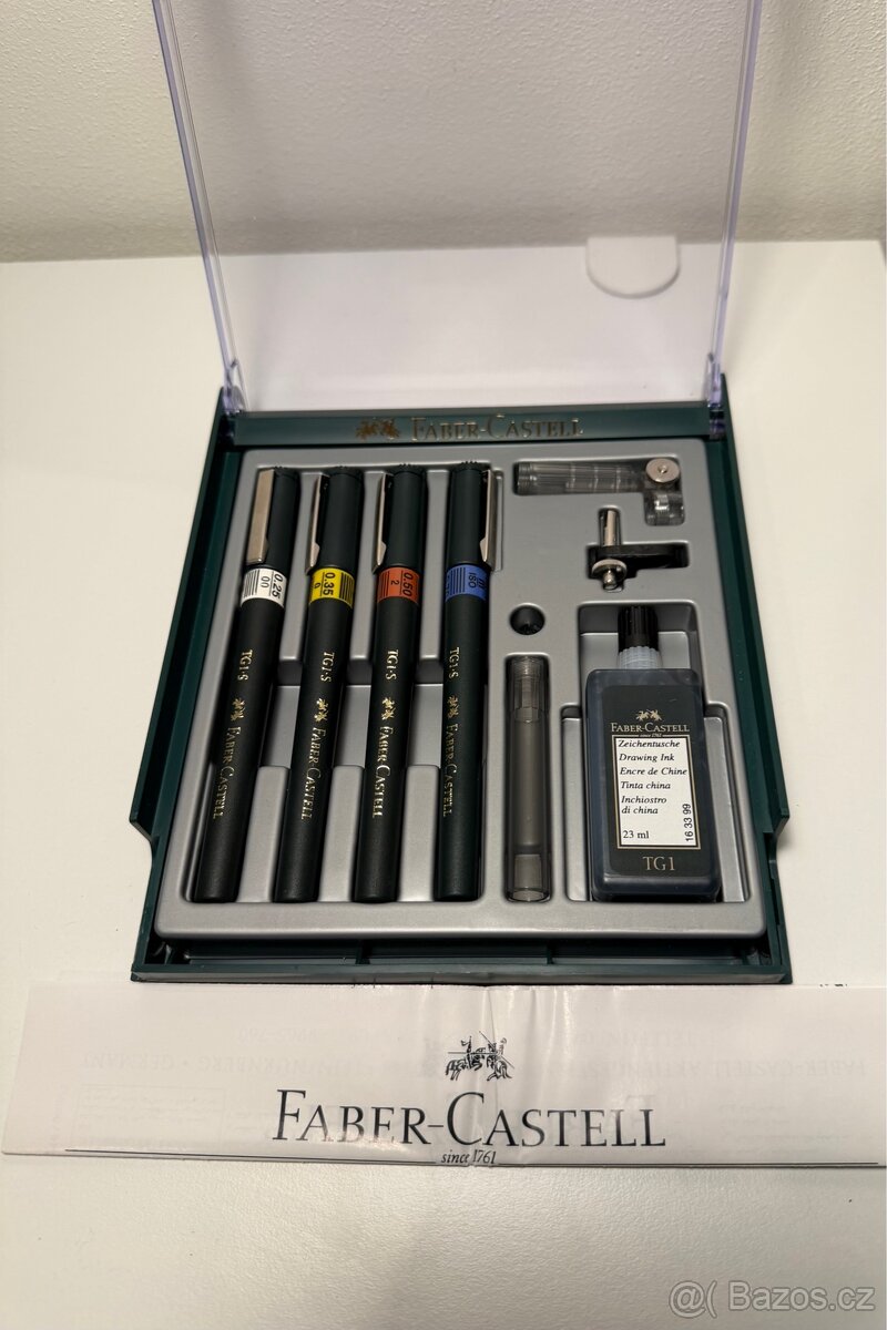 Rýsovací technická pera - Faber-Castell - 3