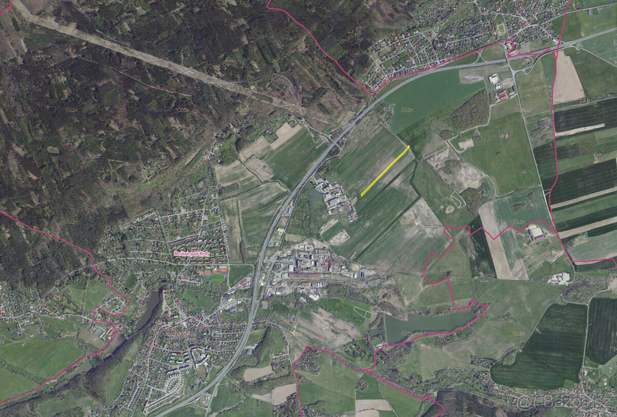 Mníšek pod Brdy (7 536 m2) - 3