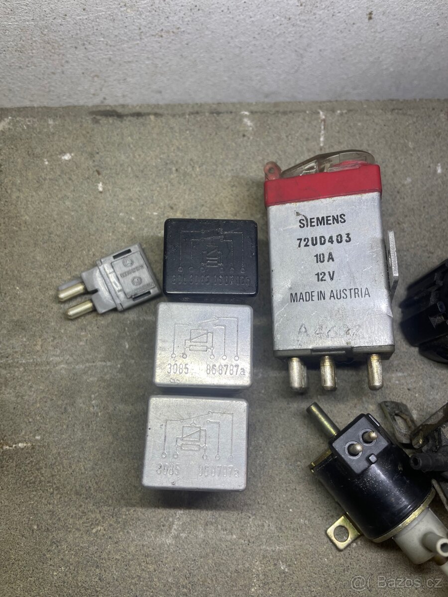 Jednotky, relé, pumpy a odpory Mercedes w124 - 3