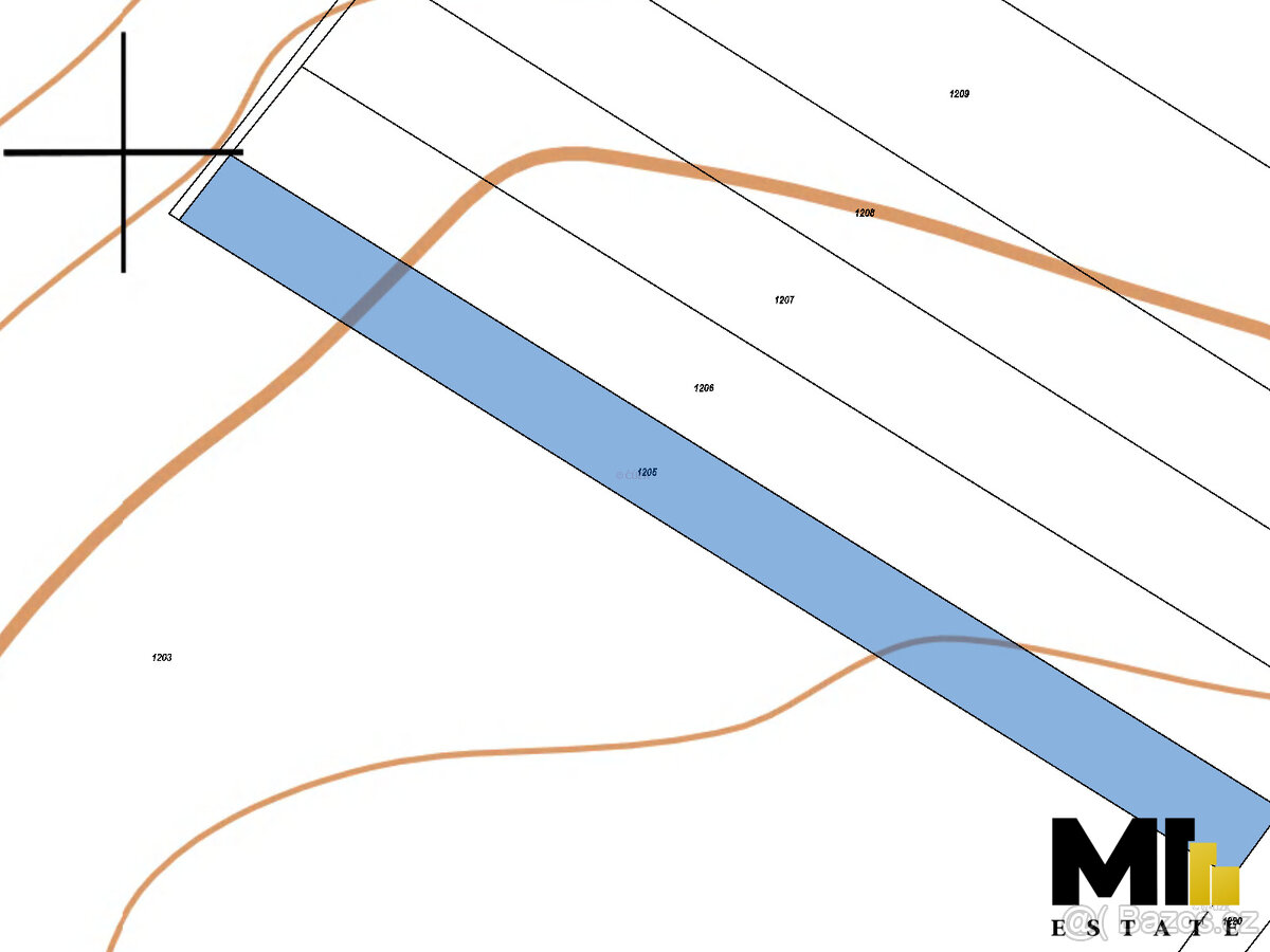 Prodej zemědělského pozemku, 4696 m2, Benátky nad Jizerou, K - 3