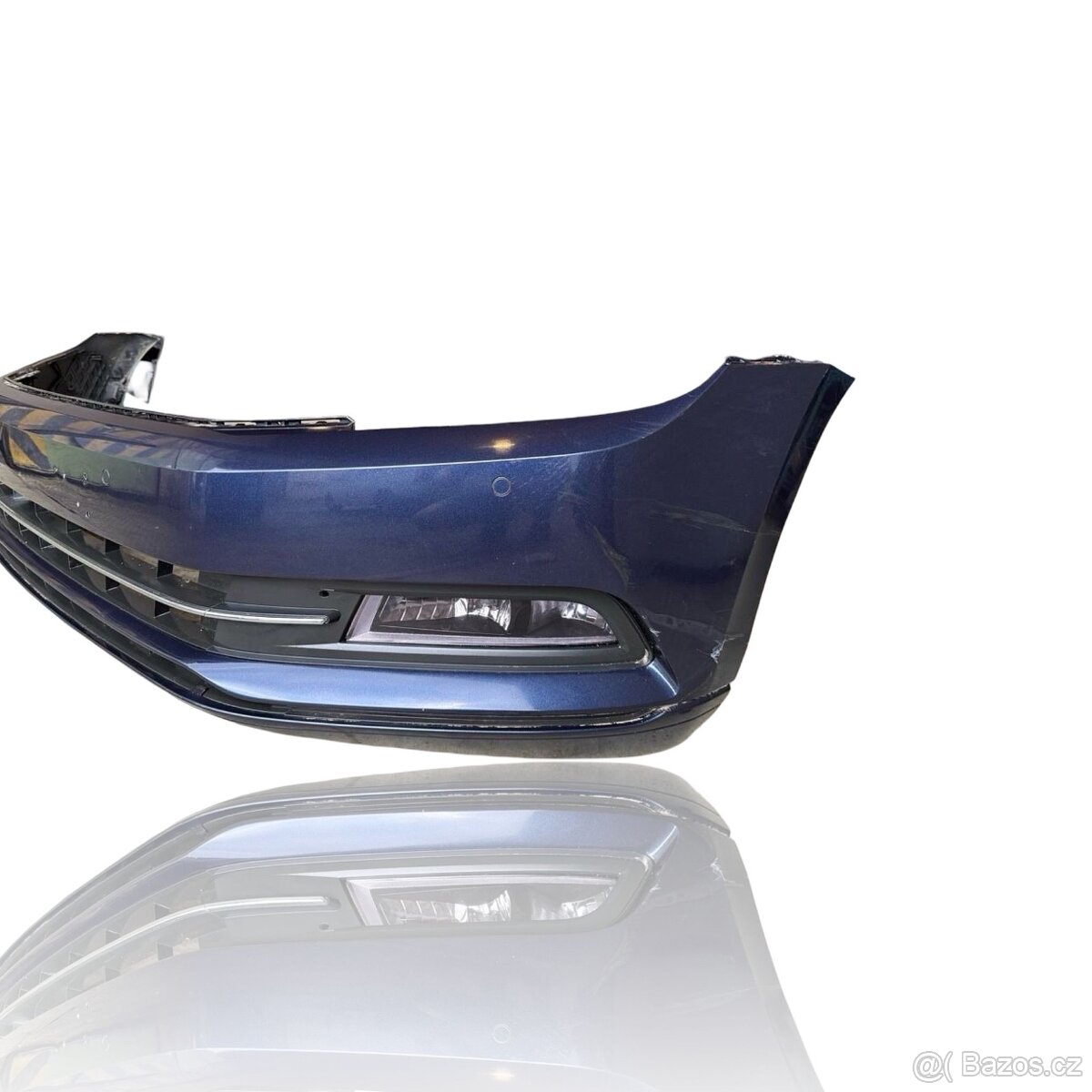 Přední nárazník tmavě modrá LH5X VW Passat B8 r.v. 2015 - 3