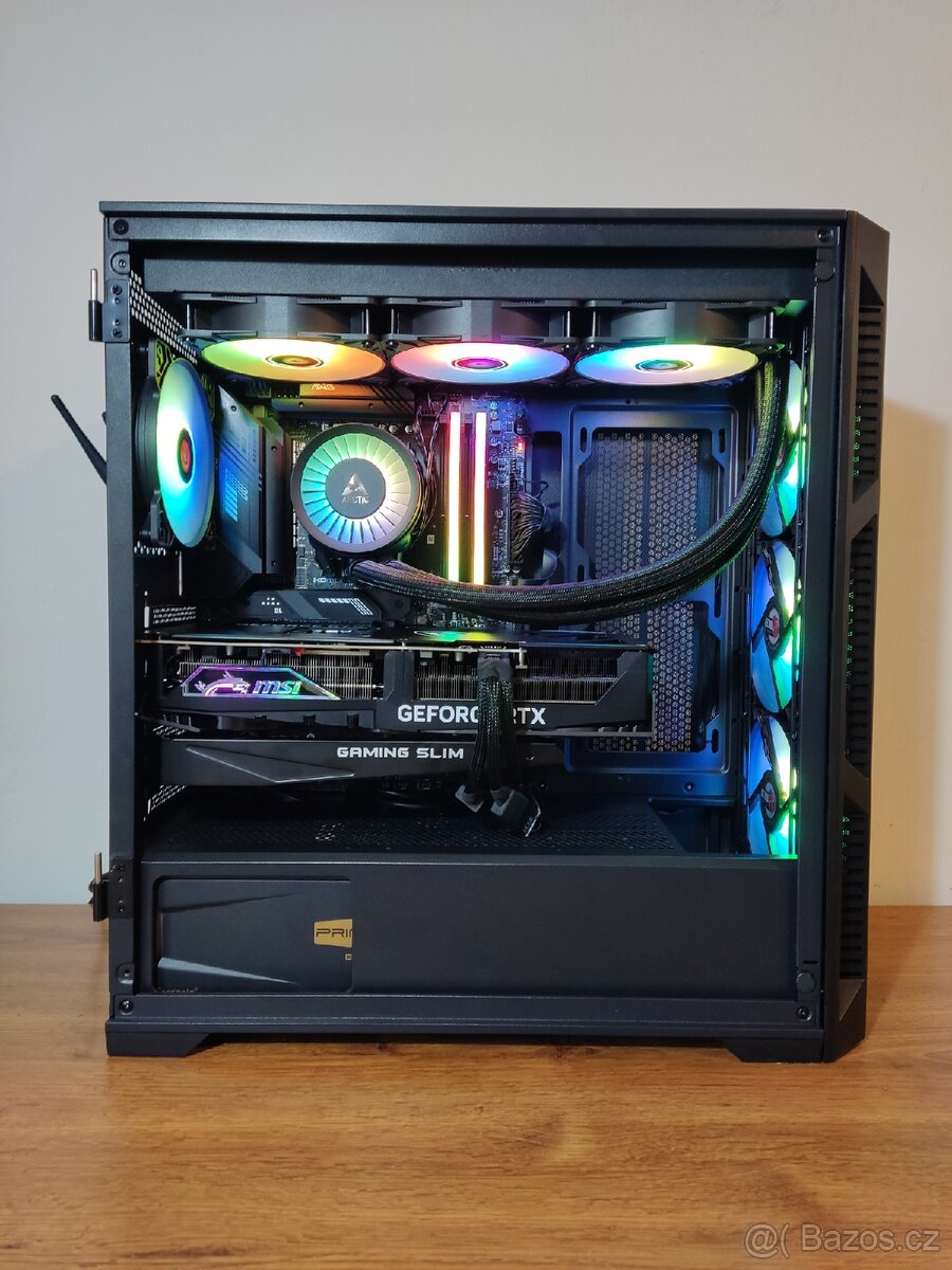 Herní PC: RTX 4090 24gb, Ryzen 7 7800x3d, 64gb ram, ZÁRUKA - 3